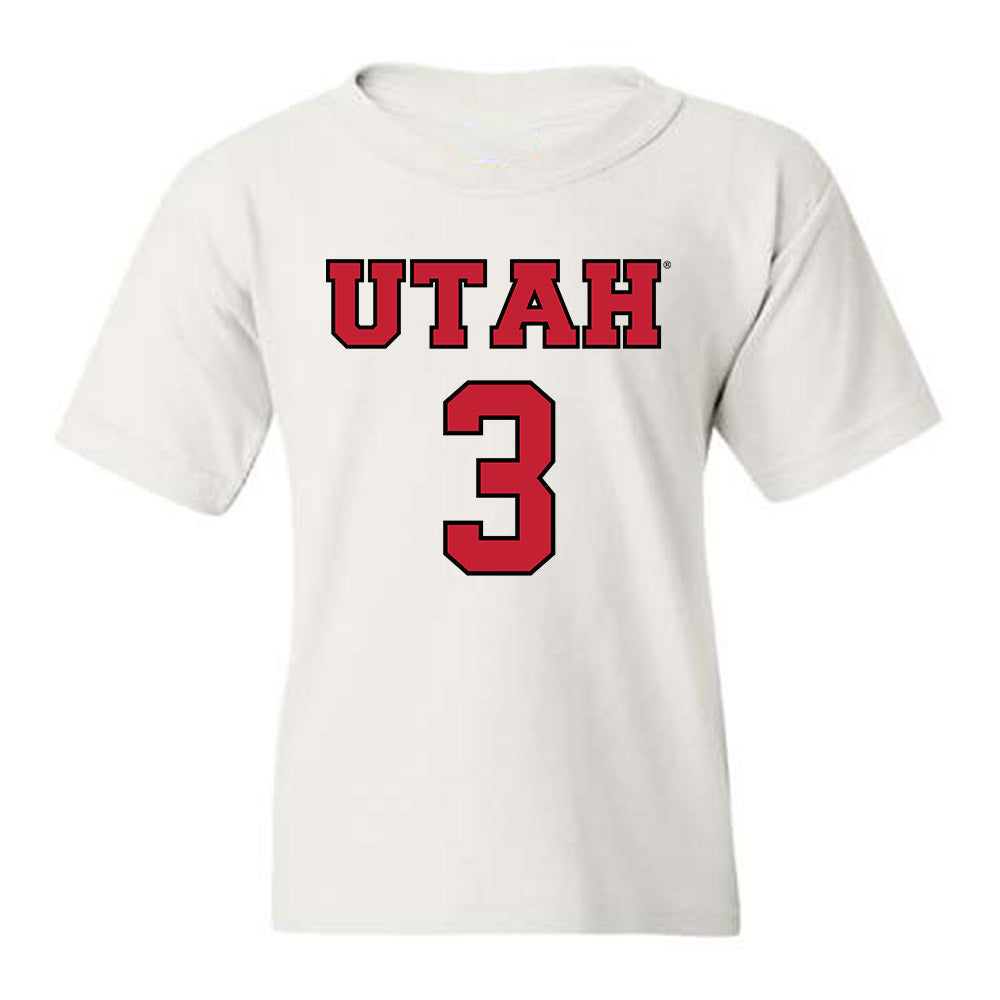 Utah - NCAA Women's Basketball : Lani White - Youth T-Shirt Classic Shersey