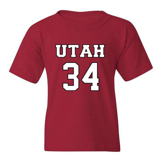 Utah - NCAA Women's Basketball : Dasia Young - Youth T-Shirt Classic Shersey