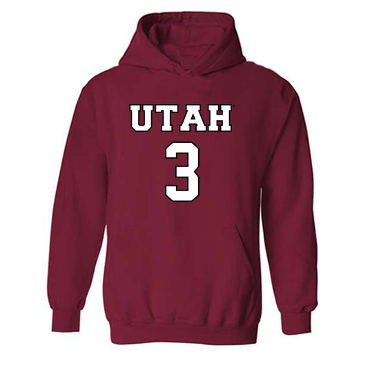 Utah - NCAA Women's Basketball : Lani White - Hooded Sweatshirt Classic Shersey