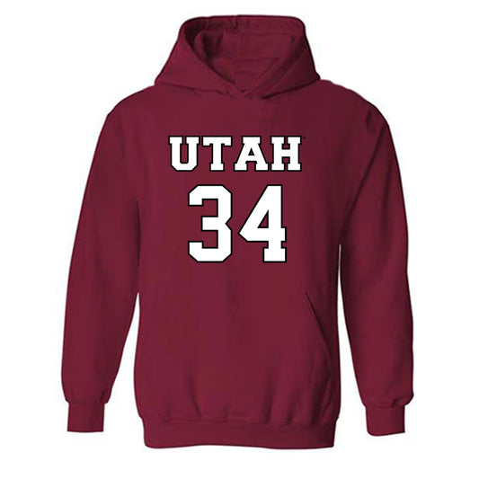 Utah - NCAA Women's Basketball : Dasia Young - Hooded Sweatshirt Classic Shersey