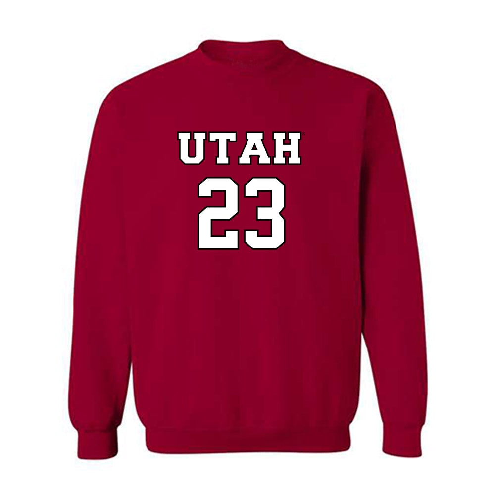 Utah - NCAA Women's Basketball : Maty Wilke - Crewneck Sweatshirt Classic Shersey