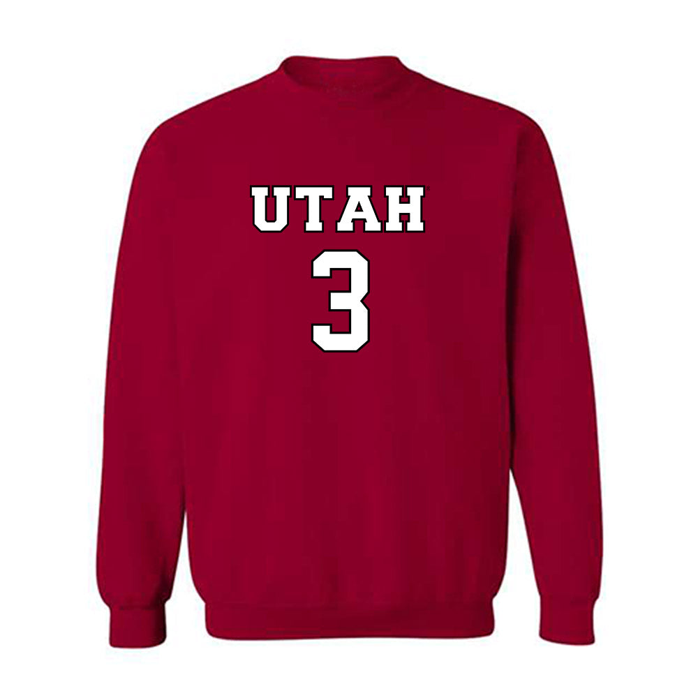 Utah - NCAA Women's Basketball : Lani White - Crewneck Sweatshirt Classic Shersey