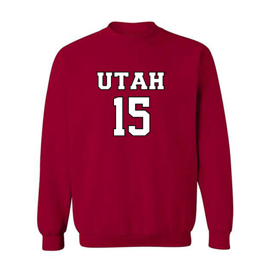 Utah - NCAA Women's Basketball : Alyssa Blanck - Crewneck Sweatshirt Classic Shersey