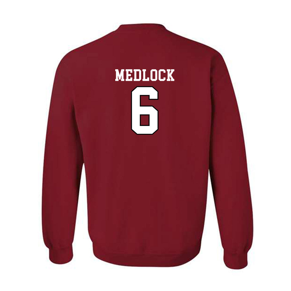Utah - NCAA Football : Justin Medlock - Classic Shersey Sweatshirt