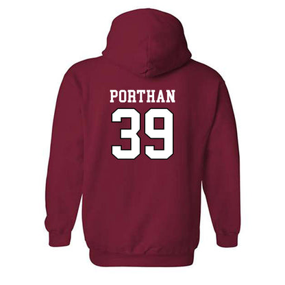 Utah - NCAA Baseball : Brett Porthan - Hooded Sweatshirt Classic Shersey