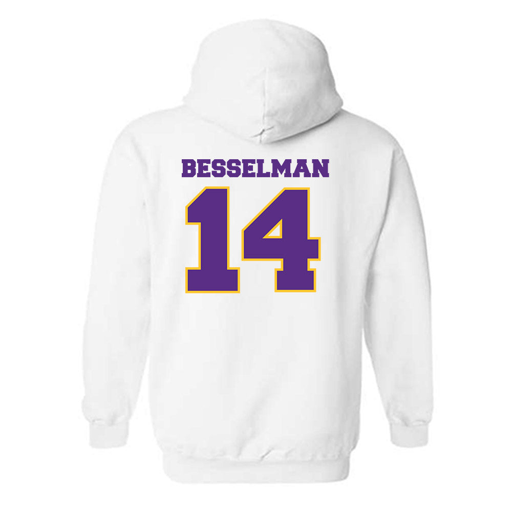 LSU - NCAA Women's Basketball : Izzy Besselman - Hooded Sweatshirt Sports Shersey