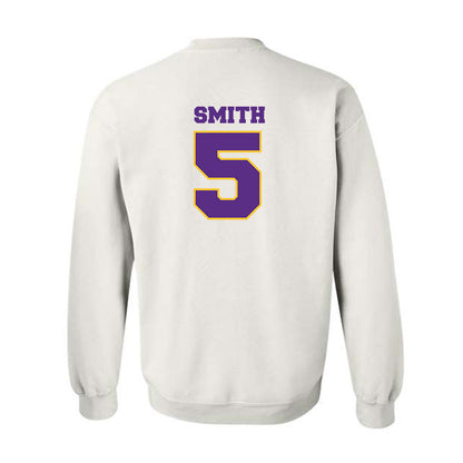 LSU - NCAA Women's Basketball : Sa'Myah Smith - Crewneck Sweatshirt Sports Shersey