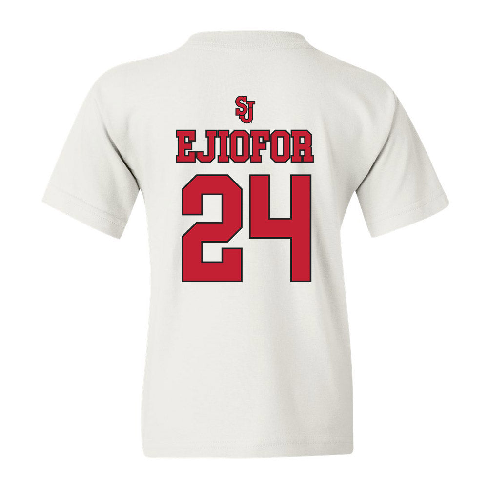 St. Johns - NCAA Men's Basketball : Zuby Ejiofor - Youth T-Shirt Sports Shersey