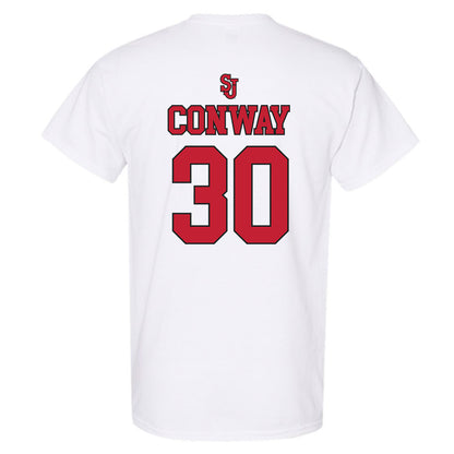 St. Johns - NCAA Men's Basketball : Sean Conway - T-Shirt Sports Shersey