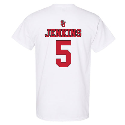 St. Johns - NCAA Men's Basketball : Daniss Jenkins - T-Shirt Sports Shersey