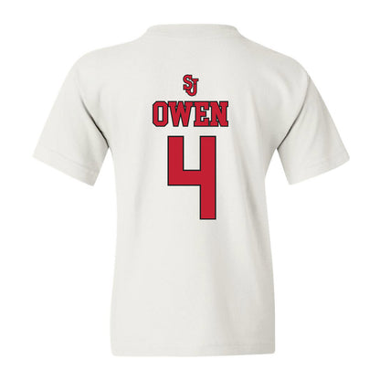 St. Johns - NCAA Women's Basketball : Skye Owen - Youth T-Shirt Sports Shersey