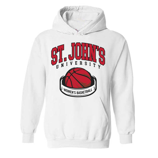St. Johns - NCAA Women's Basketball : Jailah Donald - Hooded Sweatshirt Sports Shersey