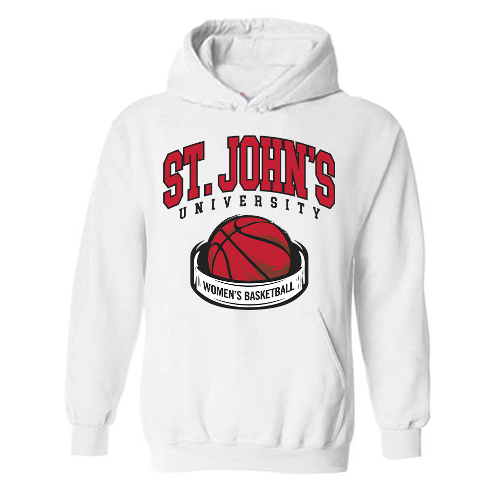 St. Johns - NCAA Women's Basketball : Skye Owen - Hooded Sweatshirt Sports Shersey