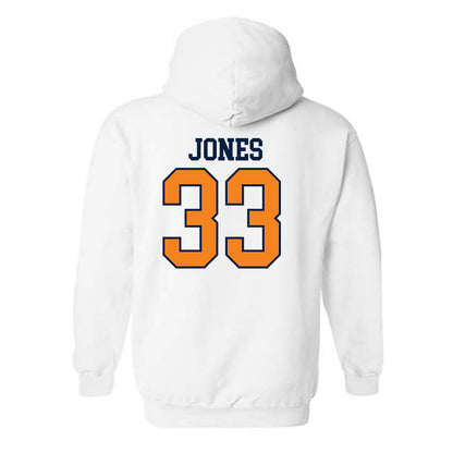 UTEP - NCAA Men's Basketball : Elijah Jones - Hooded Sweatshirt Replica Shersey