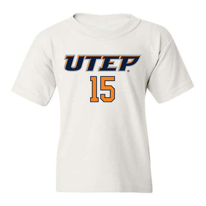 UTEP - NCAA Men's Basketball : Antwonne Holmes - Youth T-Shirt Replica Shersey