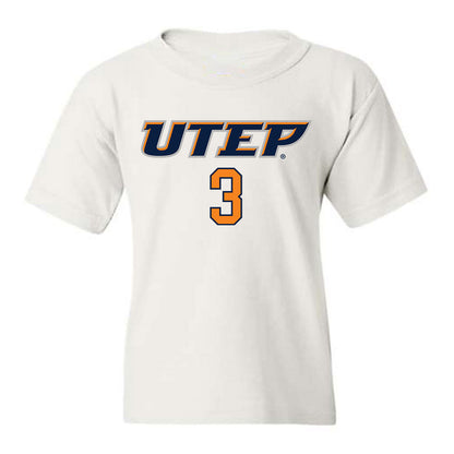 UTEP - NCAA Men's Basketball : Baylor Hebb - Youth T-Shirt Replica Shersey