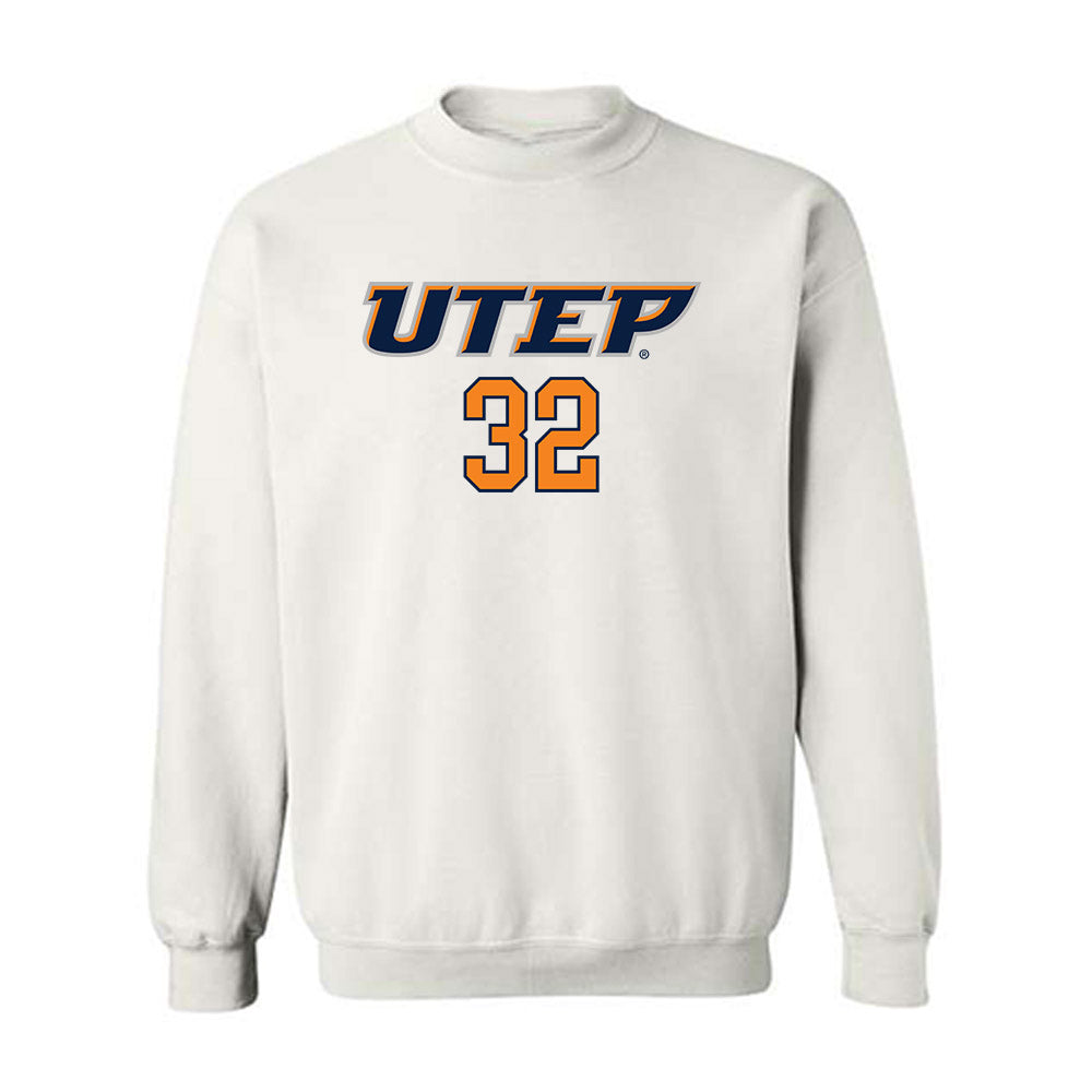 UTEP - NCAA Men's Basketball : Derick Hamilton - Crewneck Sweatshirt Replica Shersey