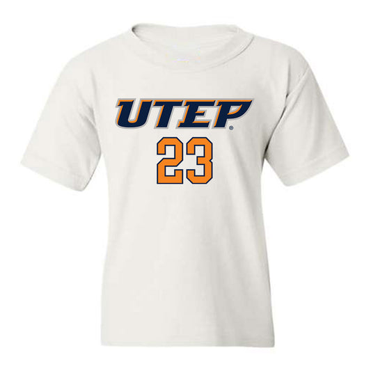 UTEP - NCAA Men's Basketball : Otis Frazier III - Youth T-Shirt Replica Shersey