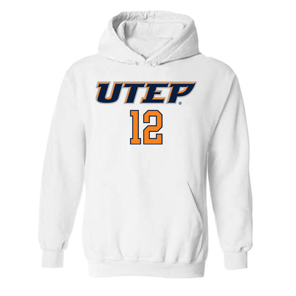 UTEP - NCAA Women's Basketball : Aspen Salazar - Hooded Sweatshirt Generic Shersey