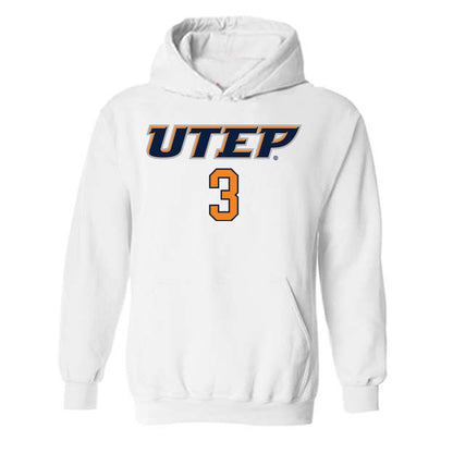 UTEP - NCAA Men's Basketball : Baylor Hebb - Hooded Sweatshirt Replica Shersey