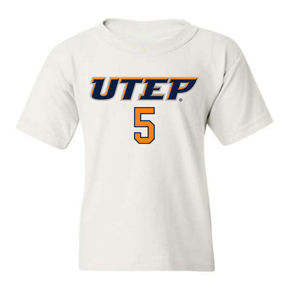 UTEP - NCAA Men's Basketball : David Terrell - Youth T-Shirt Replica Shersey