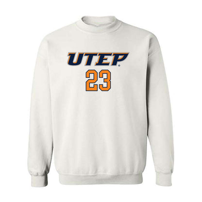 UTEP - NCAA Men's Basketball : Otis Frazier III - Crewneck Sweatshirt Replica Shersey