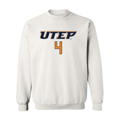 UTEP - NCAA Men's Basketball : Corey Camper Jr - Crewneck Sweatshirt Replica Shersey