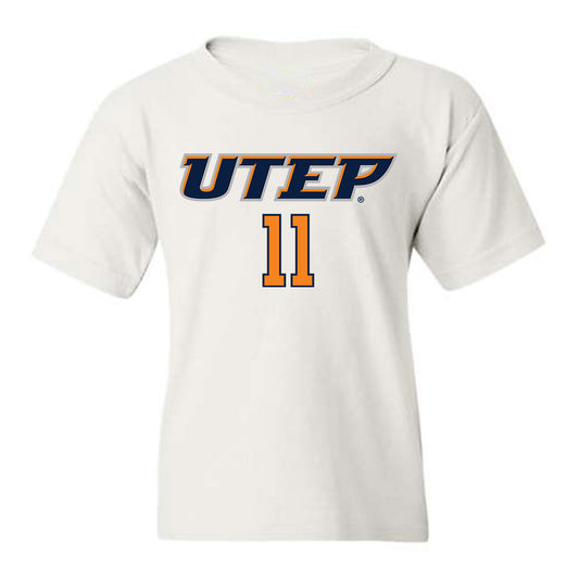 UTEP - NCAA Men's Basketball : Trey Horton - Youth T-Shirt Replica Shersey