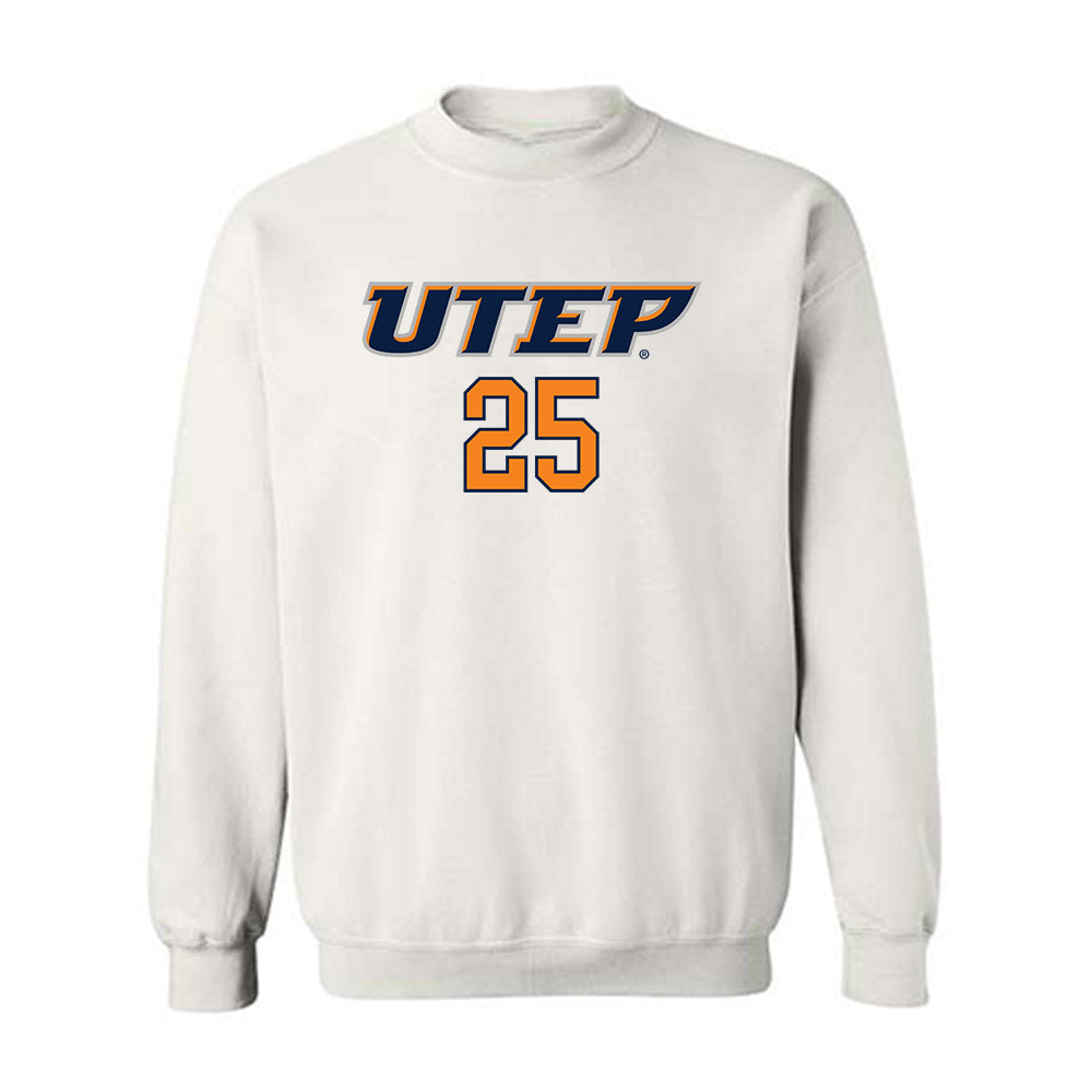 UTEP - NCAA Men's Basketball : Babacar Mbengue - Crewneck Sweatshirt Replica Shersey