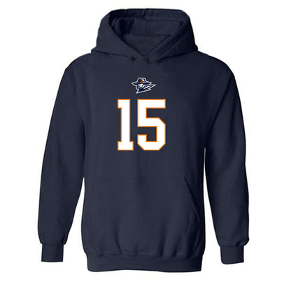 UTEP - NCAA Men's Basketball : Antwonne Holmes - Hooded Sweatshirt Classic Shersey