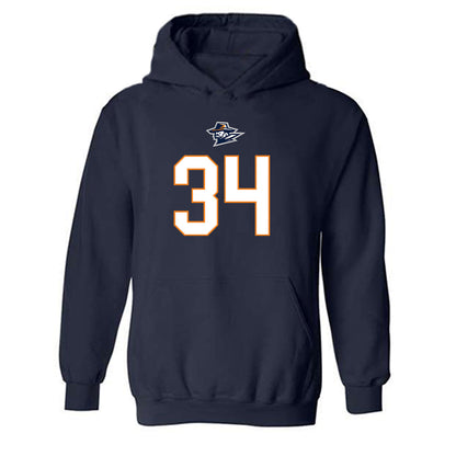 UTEP - NCAA Men's Basketball : Kevin Kalu - Hooded Sweatshirt Classic Shersey