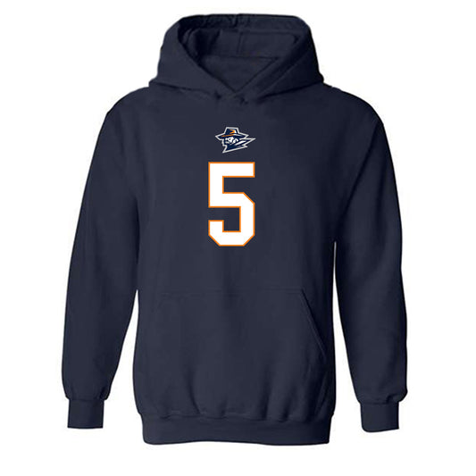 UTEP - NCAA Men's Basketball : David Terrell - Hooded Sweatshirt Classic Shersey