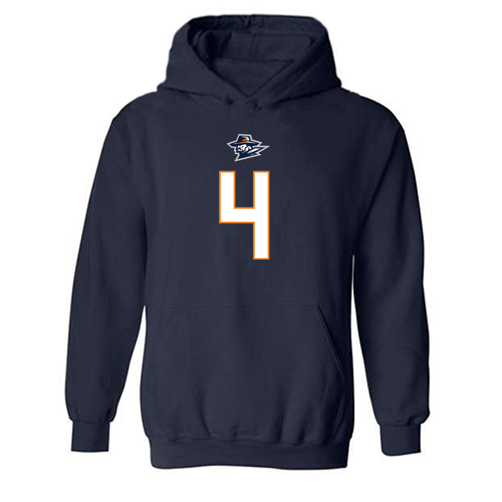 UTEP - NCAA Men's Basketball : Corey Camper Jr - Hooded Sweatshirt Classic Shersey