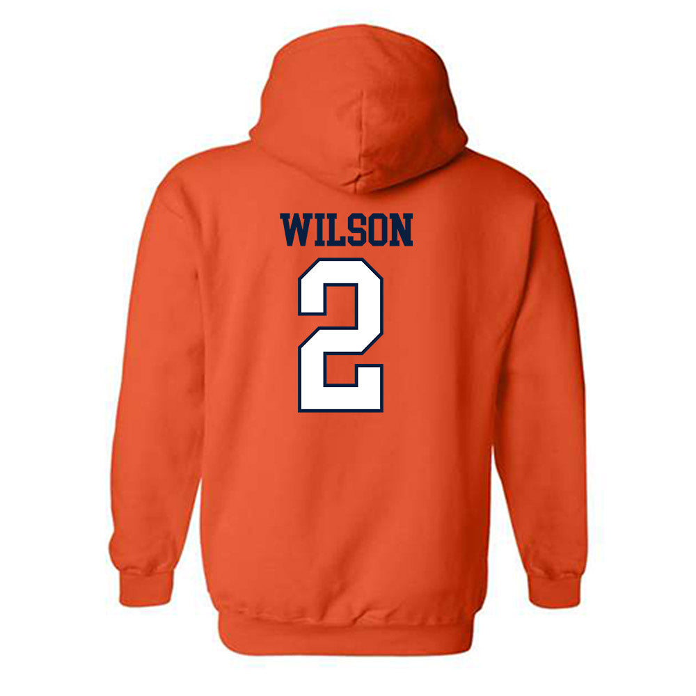 UTEP - NCAA Women's Basketball : Erin Wilson - Hooded Sweatshirt Classic Shersey