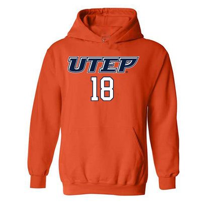 UTEP - NCAA Women's Volleyball : Marian Ovalle Hooded Sweatshirt