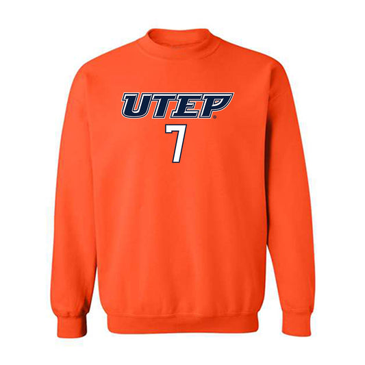 UTEP - NCAA Softball : Aaliyah Rebolledo - Crewneck Sweatshirt Classic Shersey