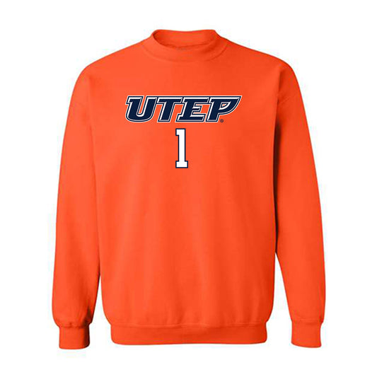 UTEP - NCAA Men's Basketball : Jonathan Dos Anjos - Crewneck Sweatshirt Classic Shersey