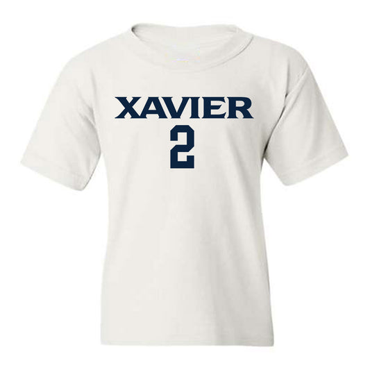 Xavier - NCAA Women's Basketball : Aizhanique Mayo - Youth T-Shirt Classic Shersey