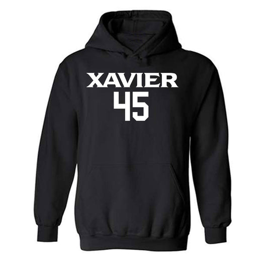 Xavier - NCAA Men's Basketball : Ian Sabourin - Hooded Sweatshirt Replica Shersey