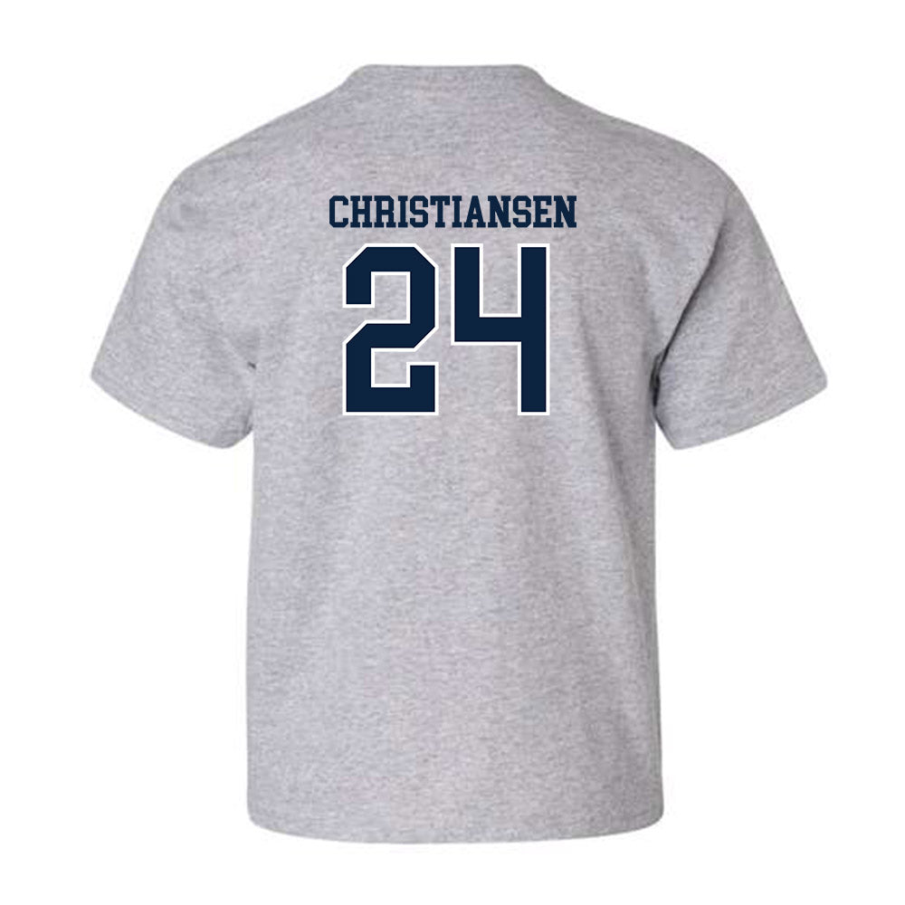 Xavier - NCAA Baseball : Hayden Christiansen - Youth T-Shirt Classic Shersey