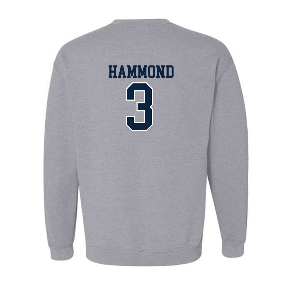 Xavier - NCAA Baseball : Luke Hammond - Crewneck Sweatshirt Classic Shersey