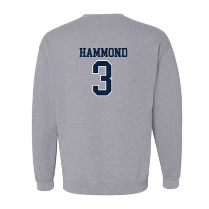 Xavier - NCAA Baseball : Luke Hammond - Crewneck Sweatshirt Classic Shersey