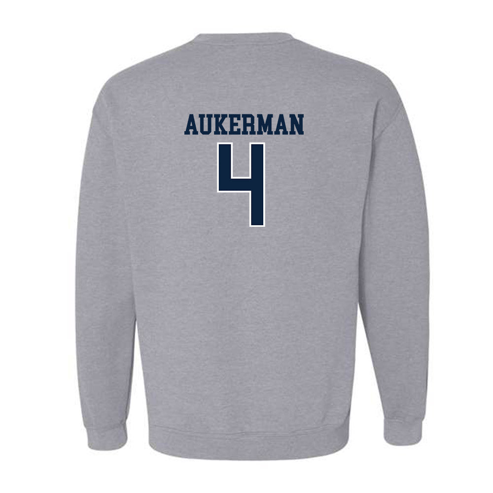 Xavier - NCAA Baseball : Matthew Aukerman - Crewneck Sweatshirt Classic Shersey