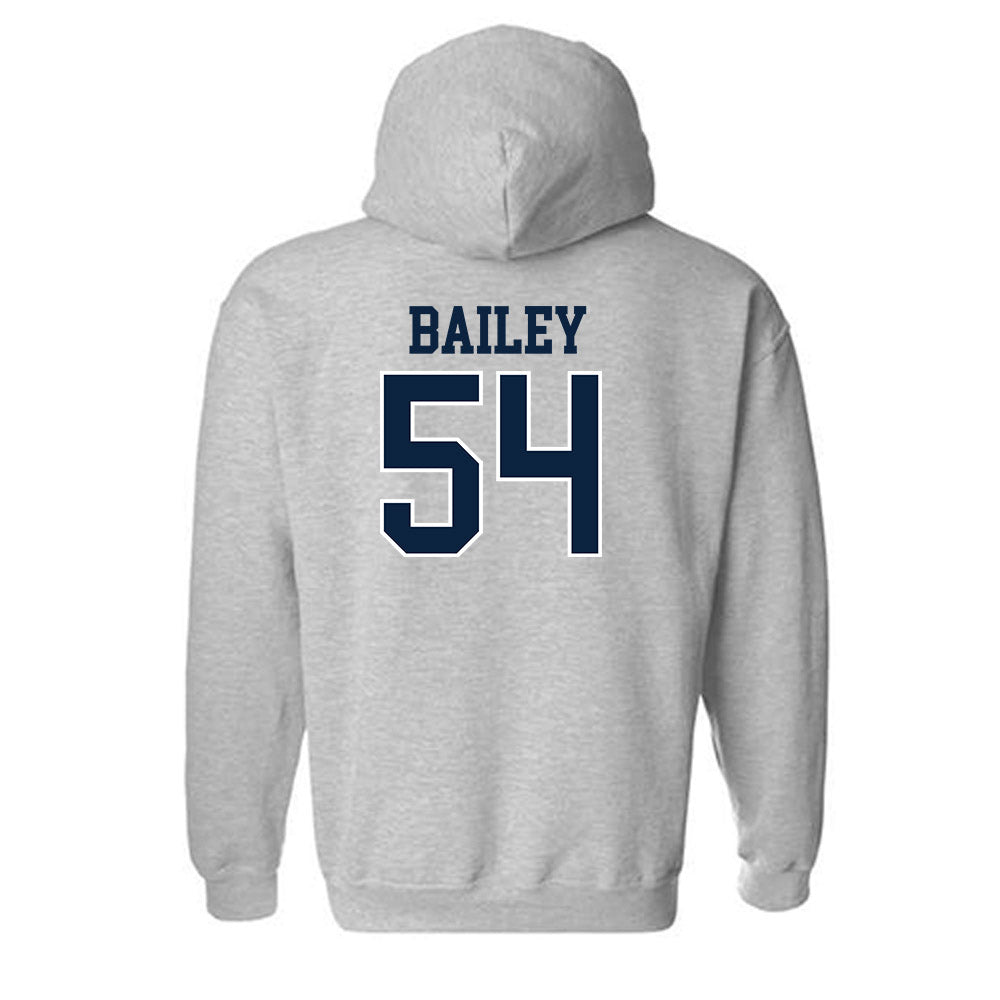 Xavier - NCAA Baseball : Connor Bailey - Hooded Sweatshirt Classic Shersey