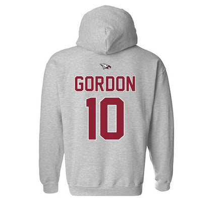 NCCU - NCAA Men's Basketball : Devin Gordon - Hooded Sweatshirt Classic Shersey