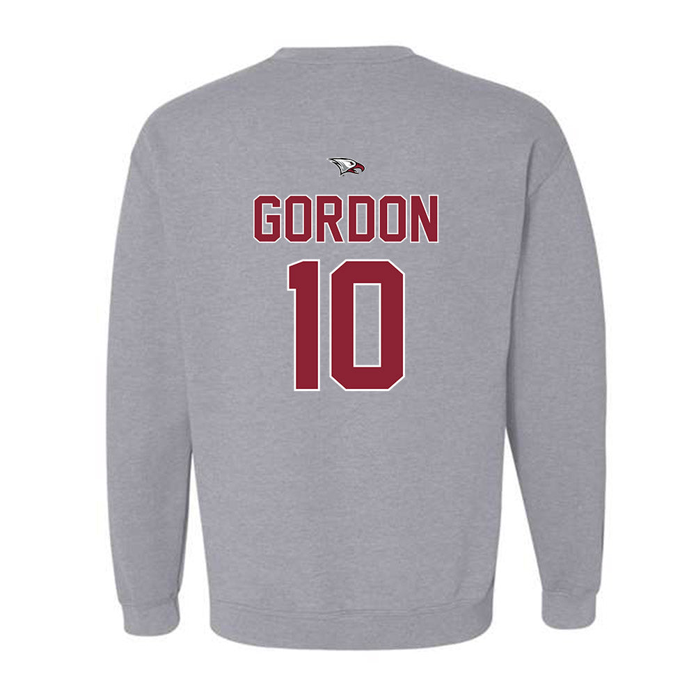 NCCU - NCAA Men's Basketball : Devin Gordon - Crewneck Sweatshirt Classic Shersey