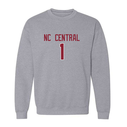 NCCU - NCAA Men's Basketball : Ja'darius Harris - Crewneck Sweatshirt Classic Shersey