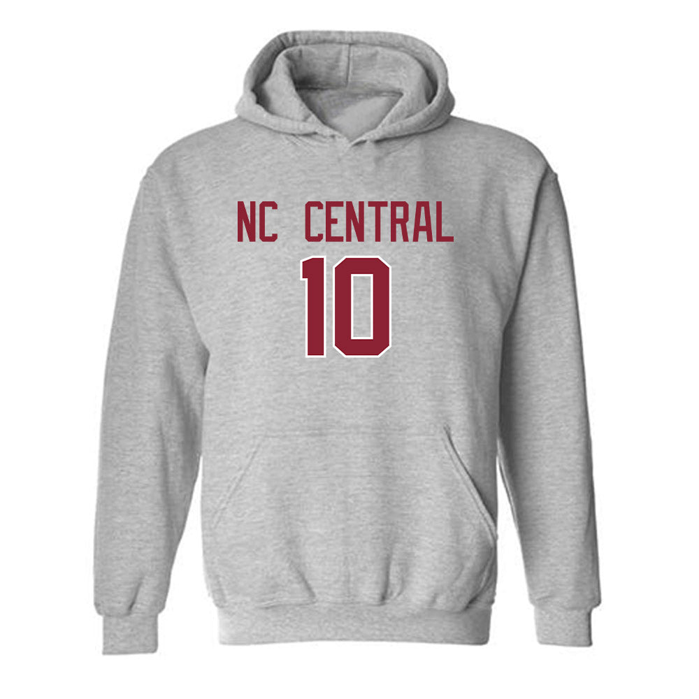 NCCU - NCAA Men's Basketball : Devin Gordon - Hooded Sweatshirt Classic Shersey