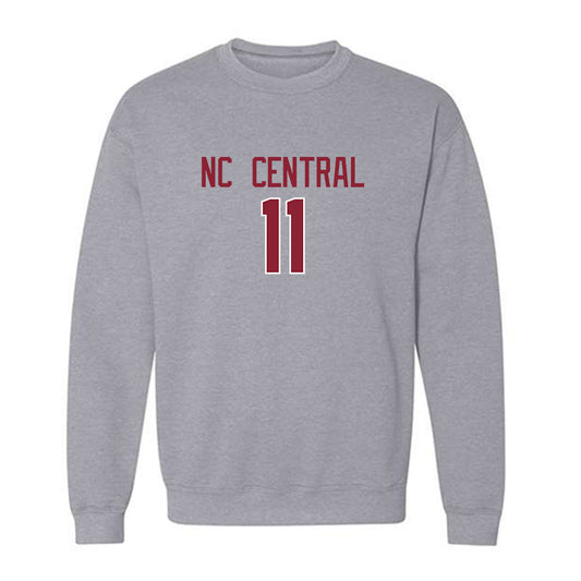 NCCU - NCAA Women's Basketball : Tippy Robertson - Crewneck Sweatshirt Classic Shersey