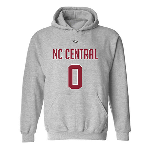 NCCU - NCAA Women's Basketball : Kimeira Burks - Hooded Sweatshirt Classic Shersey